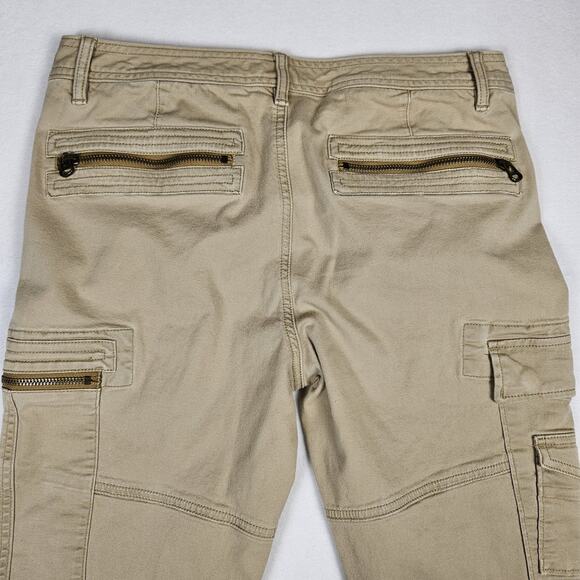 Polo Ralph Lauren Womens Cargo Pant Safari Utility Khaki Outdoor Pockets Tan 10 - Picture 9 of 16
